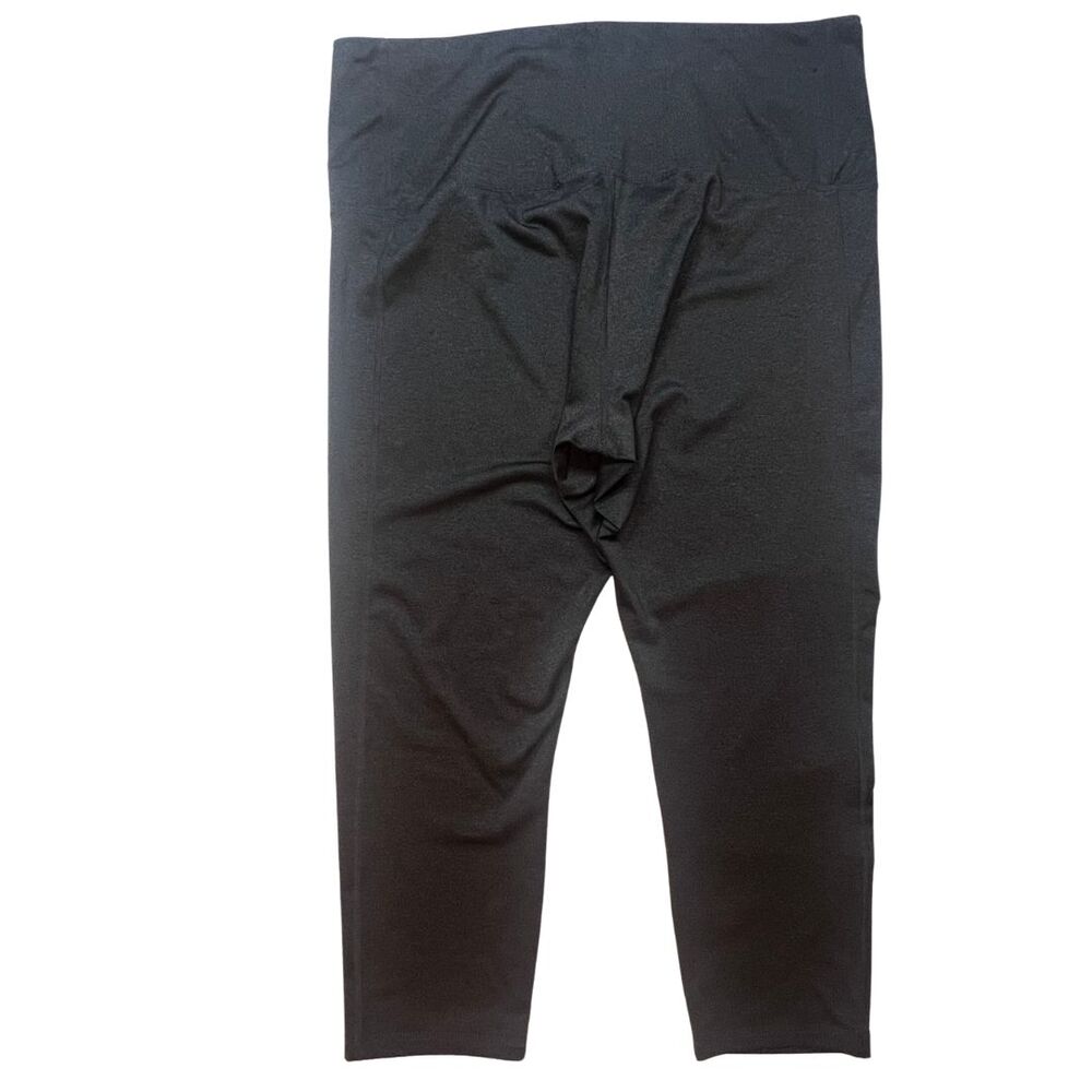 Reebok Leggings Womens XL Gray Cropped Athletic Workout Athleisure Sportswear